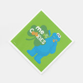 Serviette En Papier Cookie Monster | Amour shamrock (Coin)