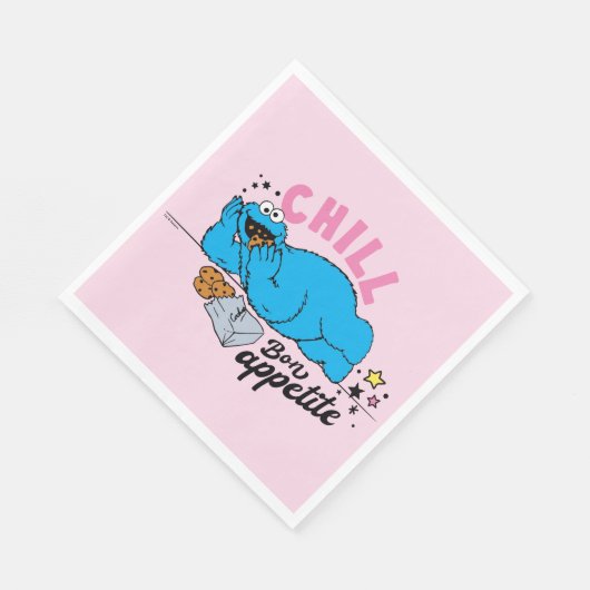 Serviette En Papier Cookie Monster | Bon appétit Chill (Coin)