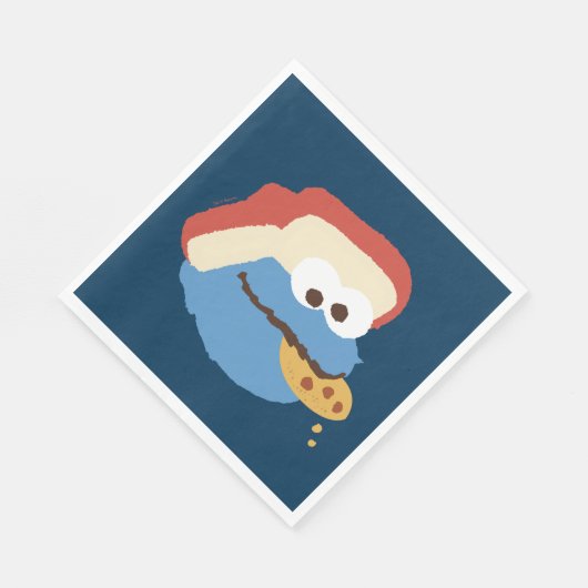 Serviette En Papier Cookie Monster Camp Cookies (Coin)