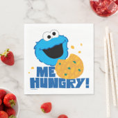 Serviette En Papier Cookie Monster | Moi qui ai faim ! (En situation)