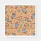 Serviette En Papier Cookie Monster | Motif de synthèse de cookies (Devant)