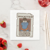 Serviette En Papier Cookie Monster | Poster Recherché (En situation)