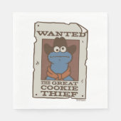 Serviette En Papier Cookie Monster | Poster Recherché (Devant)