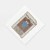 Serviette En Papier Cookie Monster | Poster Recherché (Coin)