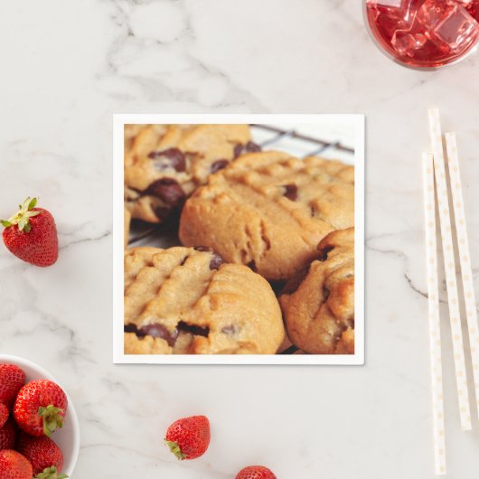 Serviette En Papier Cookies (En situation)
