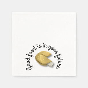 Serviette En Papier Cookies chinois Fortune