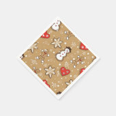 Serviette En Papier Cookies de Noël (Coin)