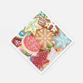 Serviette En Papier Cookies de Noël (Coin)