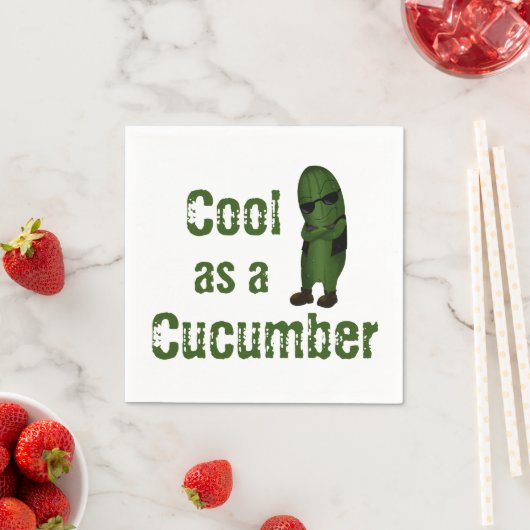 Serviette En Papier Cool As A (En situation)