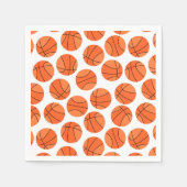 Serviette En Papier cool carrelé Basketball (Devant)