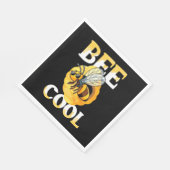 Serviette En Papier Cool d'abeilles (Coin)