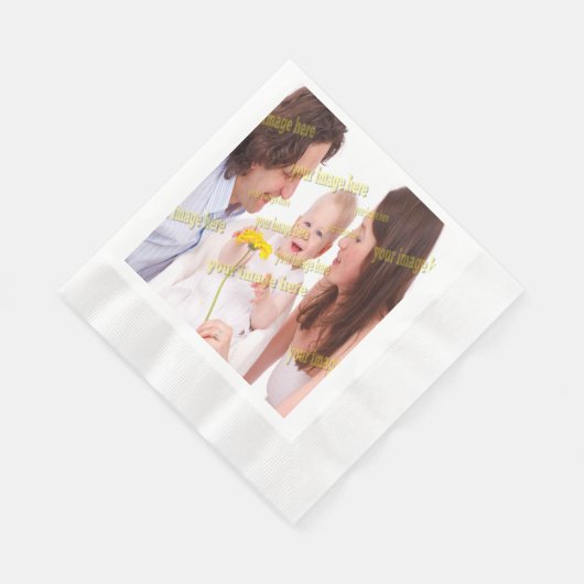 Serviette En Papier Cool Family Stylish Fab (Coin)