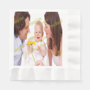 Serviette En Papier Cool Family Stylish Fab