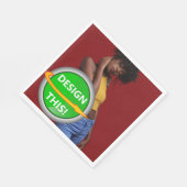 Serviette En Papier COOL ! Papier Luncheon serviettes -3 plis- 50 pack (Coin)