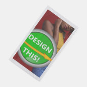 Serviette En Papier COOL ! Papier Serviette Invité -3 plis- 50 pack Ar (Coin)