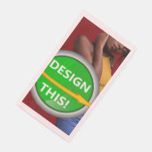 Serviette En Papier COOL ! Papier Serviette Invité -3 plis- 50 pack Ro (Coin)