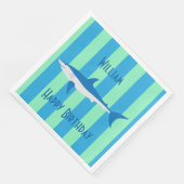 SERVIETTE EN PAPIER COOL SHARK (Coin)