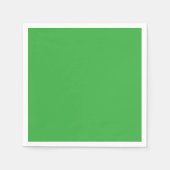 SERVIETTE EN PAPIER COOL SOLID GREEN (Devant)