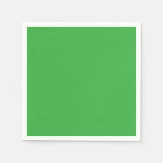 SERVIETTE EN PAPIER COOL SOLID GREEN (Devant)