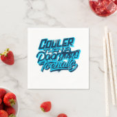 Serviette En Papier Cooler Than A Polar Bear's Toenails Classic  (En situation)