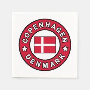 Serviette En Papier Copenhague Danemark
