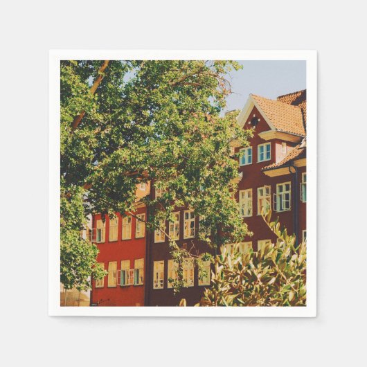 Serviette En Papier Copenhague dynamique (Devant)