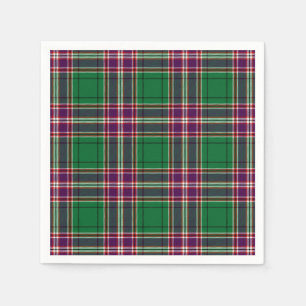 Serviette En Papier Copie de tartan de chasse de MacFarlane