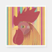 Serviette en papier Coq (Devant)