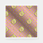 Serviette En Papier Coq Leo & Metal (Devant)