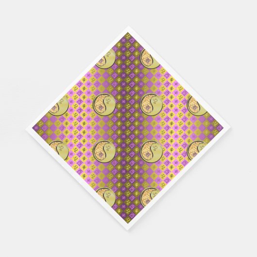 Serviette En Papier Coq Leo & Metal (Coin)