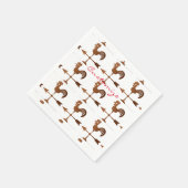 Serviette En Papier Coq Wethervane Thunder_Cove (Coin)