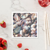 Serviette En Papier Coquell Napkin (En situation)