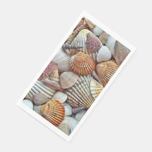 Serviette En Papier Coques de mer (Coin)