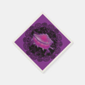 Serviette En Papier Coquillage pourpre (Coin)