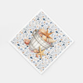 Serviette En Papier Coquillages de bord de mer (Coin)