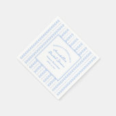 Serviette En Papier Coquillages et cloches Mariages Fête des mariées C (Coin)
