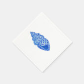 Serviette En Papier Coquille d'aquarelle, serviette (Coin)