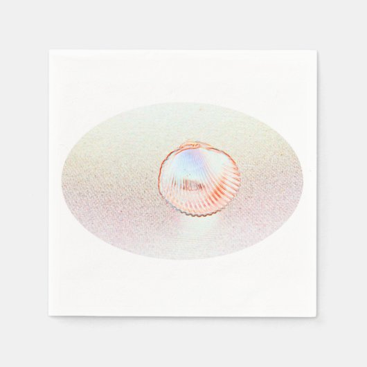 Serviette En Papier coquille de coquille renverser plan (Devant)