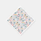 Serviette En Papier Corações em aquarela (Coin)