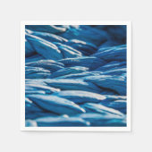 Serviette En Papier Corde bleue (Devant)