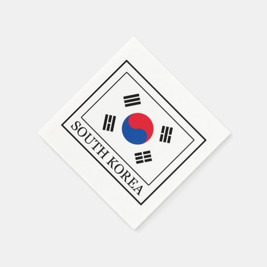 Serviette En Papier Corée du Sud (Coin)