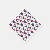 Serviette En Papier Coréen / Drapeau coréen /Corée du Sud (Coin)
