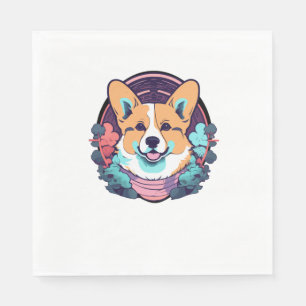 Serviette En Papier Corgi mûre