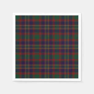 Serviette En Papier Cork County Irish Tartan
