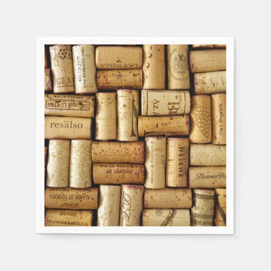 Serviette En Papier Cork napkin (Devant)
