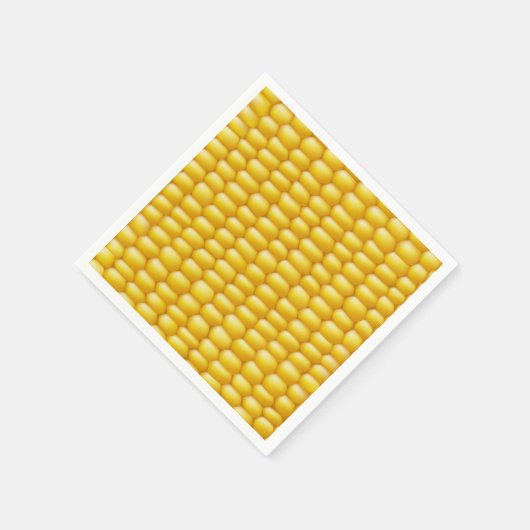 Serviette En Papier Corn Cob Arrière - plan (Coin)