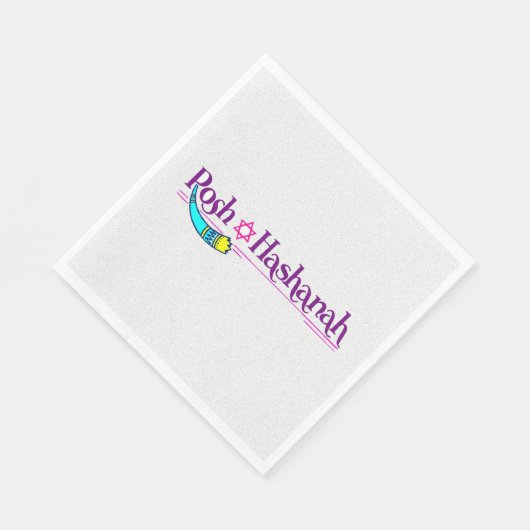 Serviette En Papier Corne et étoile - (Coin)