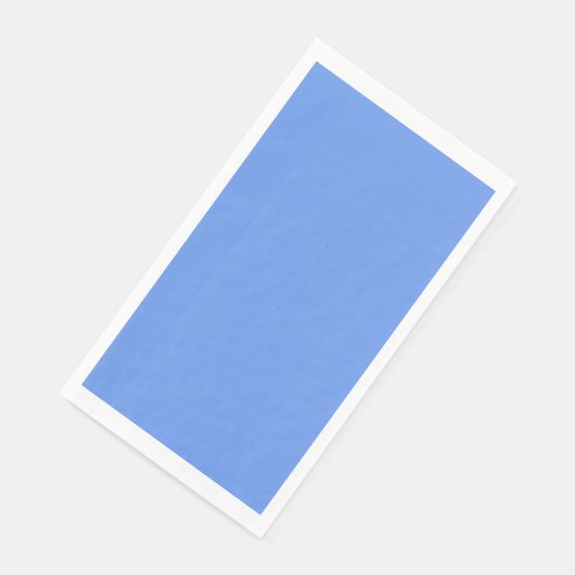 Serviette En Papier Cornflower Blue Guest Paper Napkin (Coin)