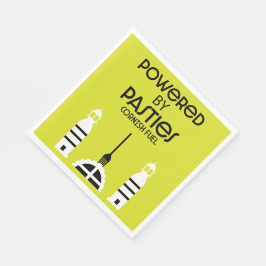 Serviette En Papier Cornish Pasties Cornwall (Coin)