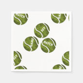 SERVIETTE EN PAPIER CORRESPONDANCE DE JEU (Devant)